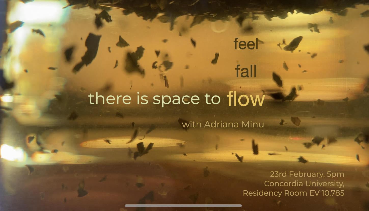 there is space to… flow